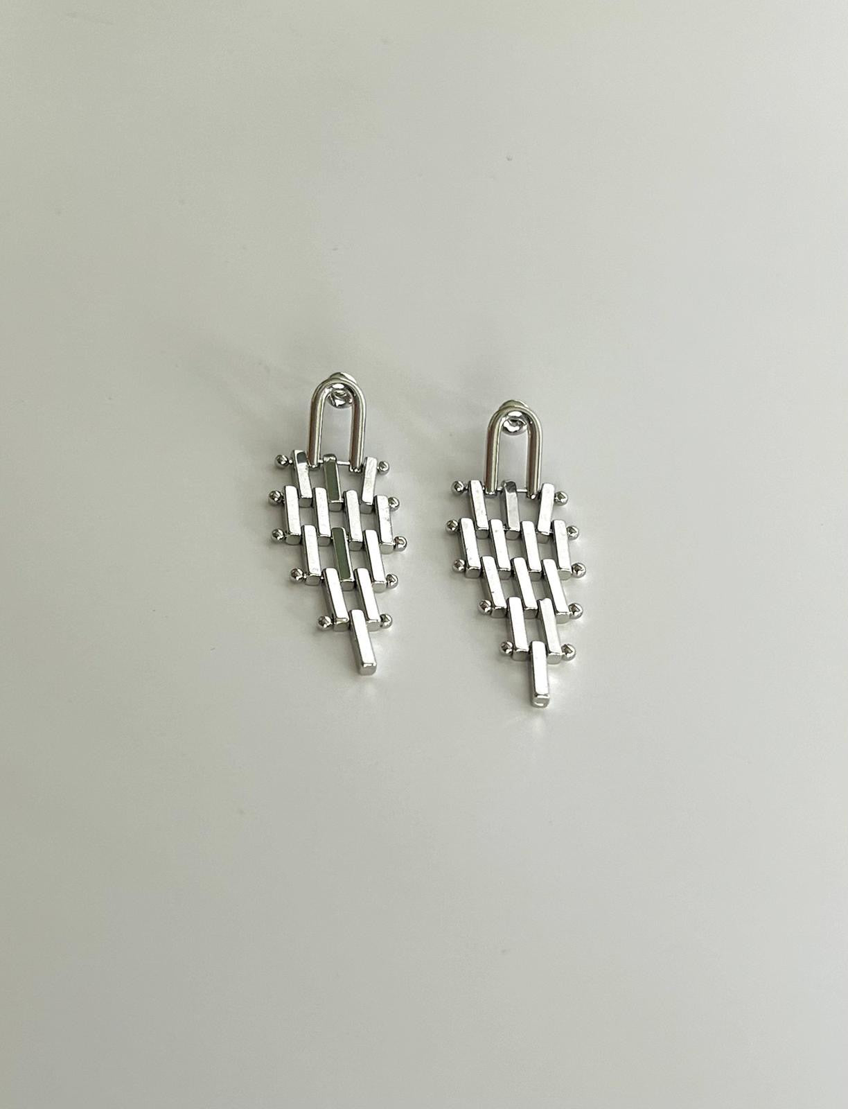 Aretes Imperial Plateadas