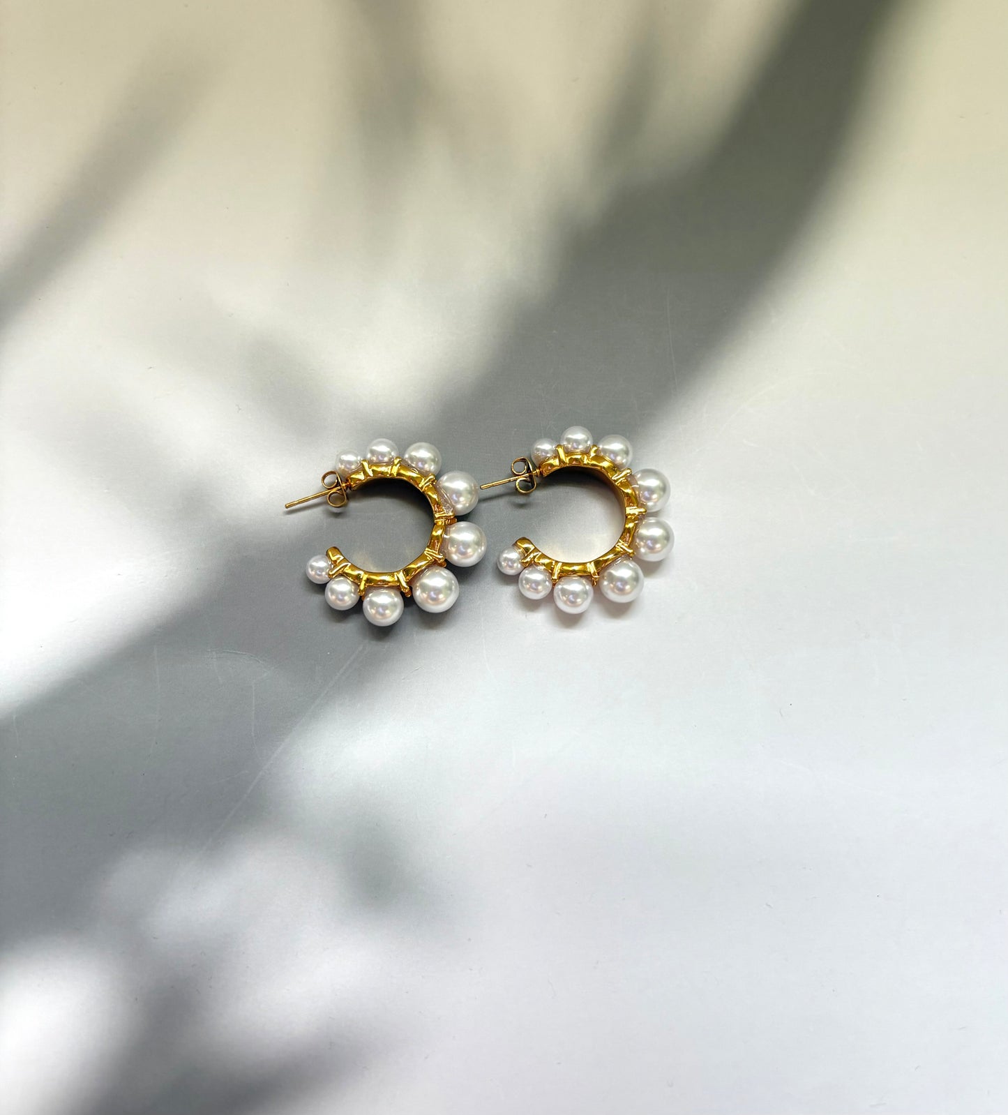 Argollas Perla Blanca