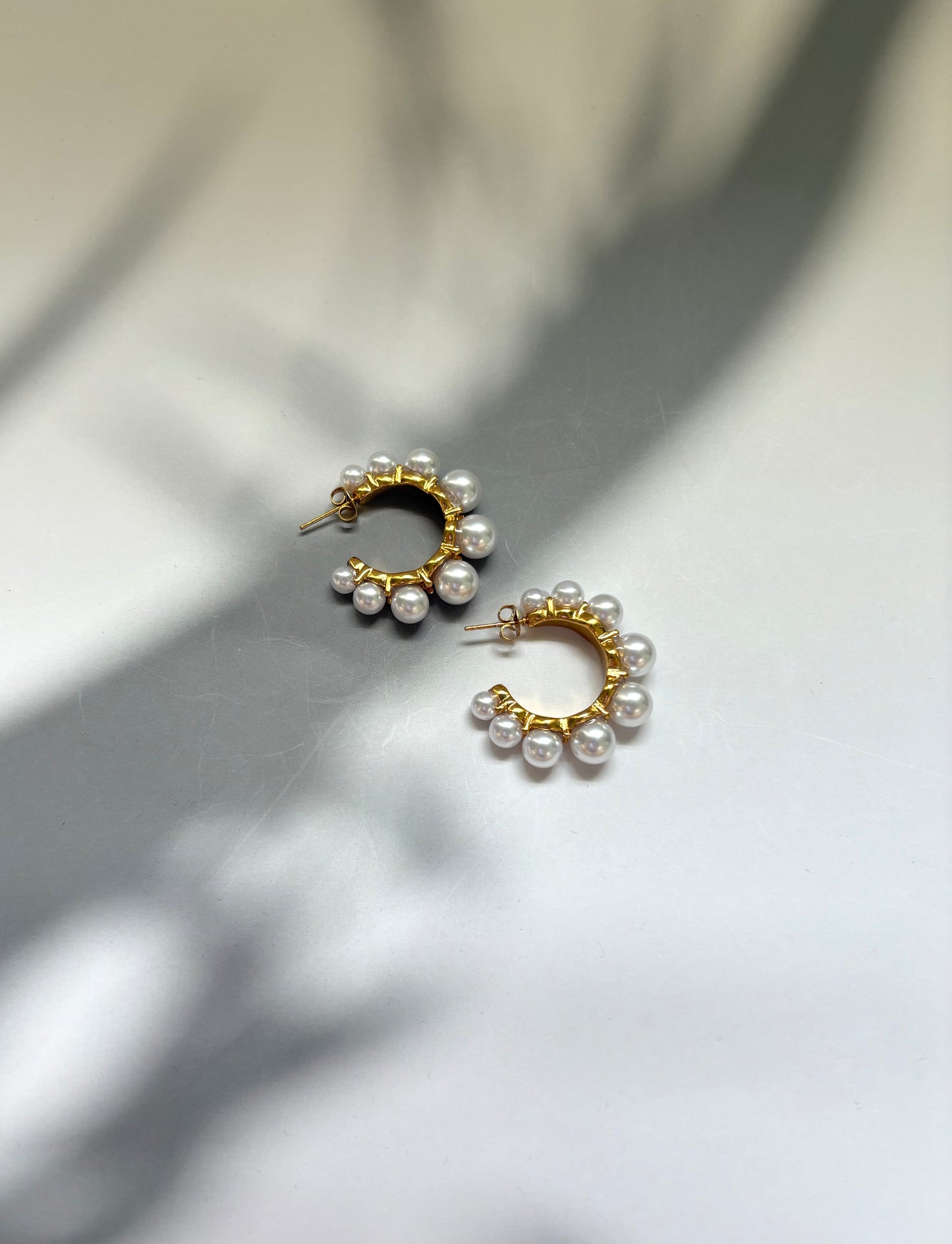 Argollas Perla Blanca