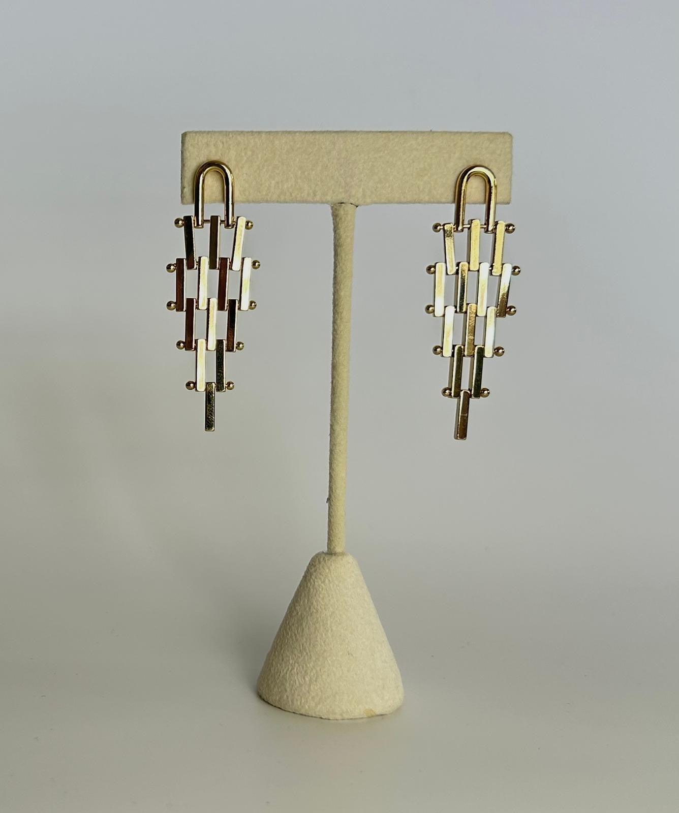 Aretes Imperial Doradas